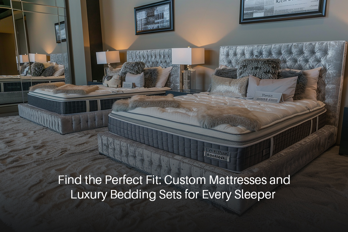 Custom Mattresses and Luxury Bedding Sets for Every Sleeper